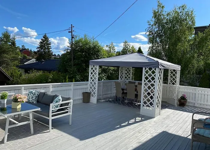 Flott Enebolig, Med 3 Soverom Og 2 Bad, Med Kort Vei Til Sentrum אוסלו